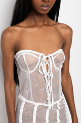 LOSE YOUR MIND MINI DRESS WITH CORSET