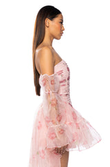 LOST IN A DREAM FLORAL CORSET
