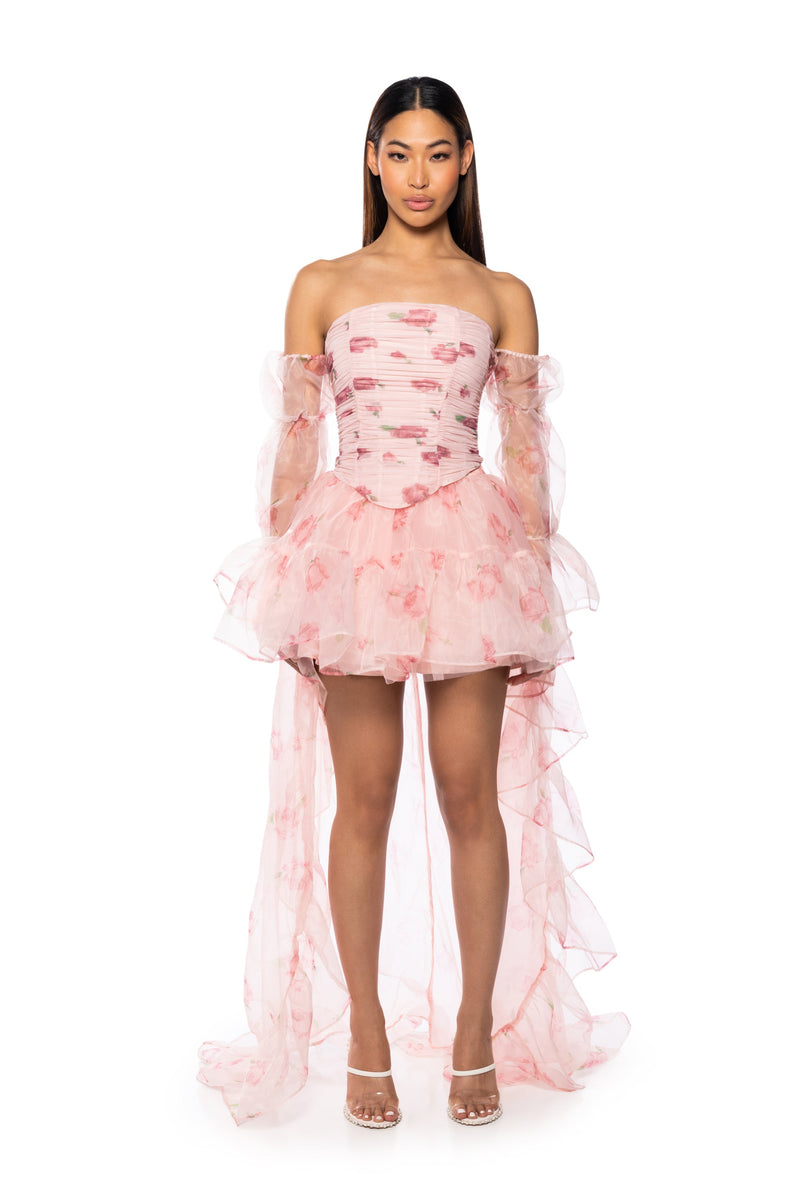 LOST IN A DREAM FLORAL CORSET