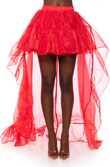 LOST IN A DREAM TULLE HIGH LOW SKIRT
