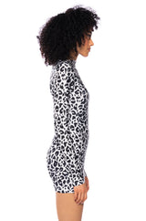 LOTUS ANIMAL PRINT BODYCON MINI DRESS