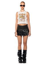 LOVE BITES DEF LEOPARD BAND TANK TOP