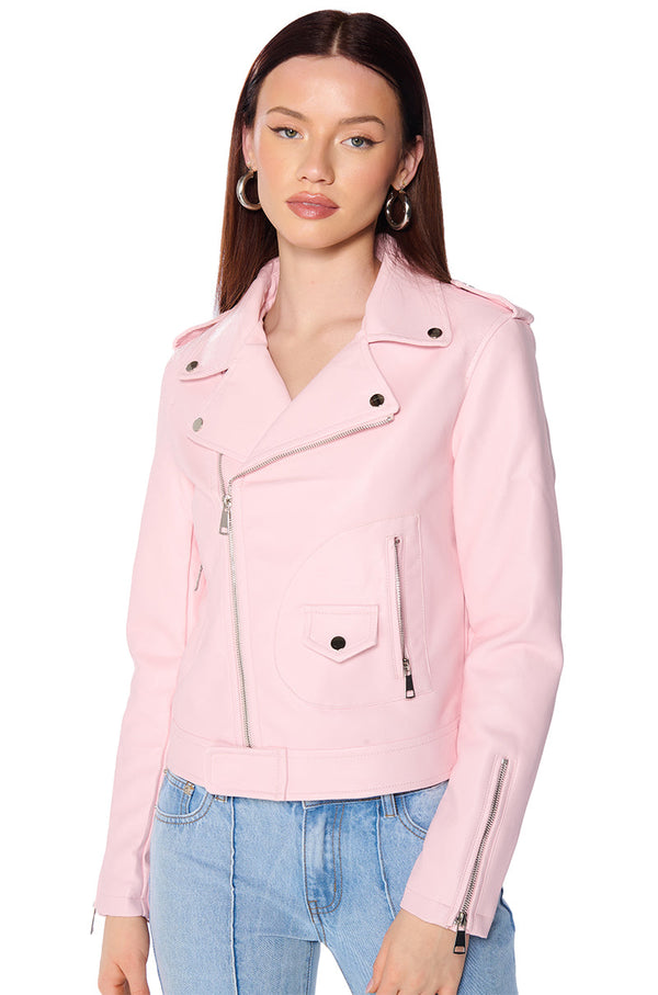 LOVE ME FOREVER MOTO JACKET