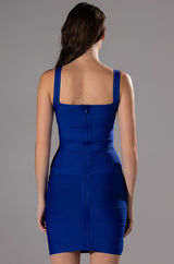 LOVE ON TOP BANDAGE MINI DRESS