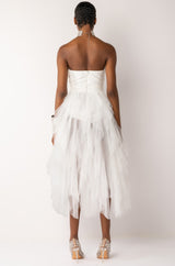 LOVE STORY MAXI TULLE DRESS