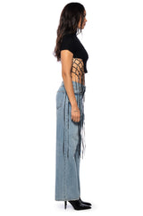 LOVING ON ME HIGH NECK CROP TOP