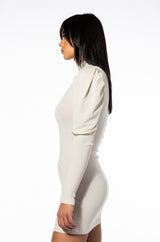 LUCKY LONG SLEEVE MINI DRESS