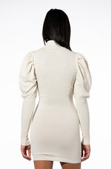 LUCKY LONG SLEEVE MINI DRESS