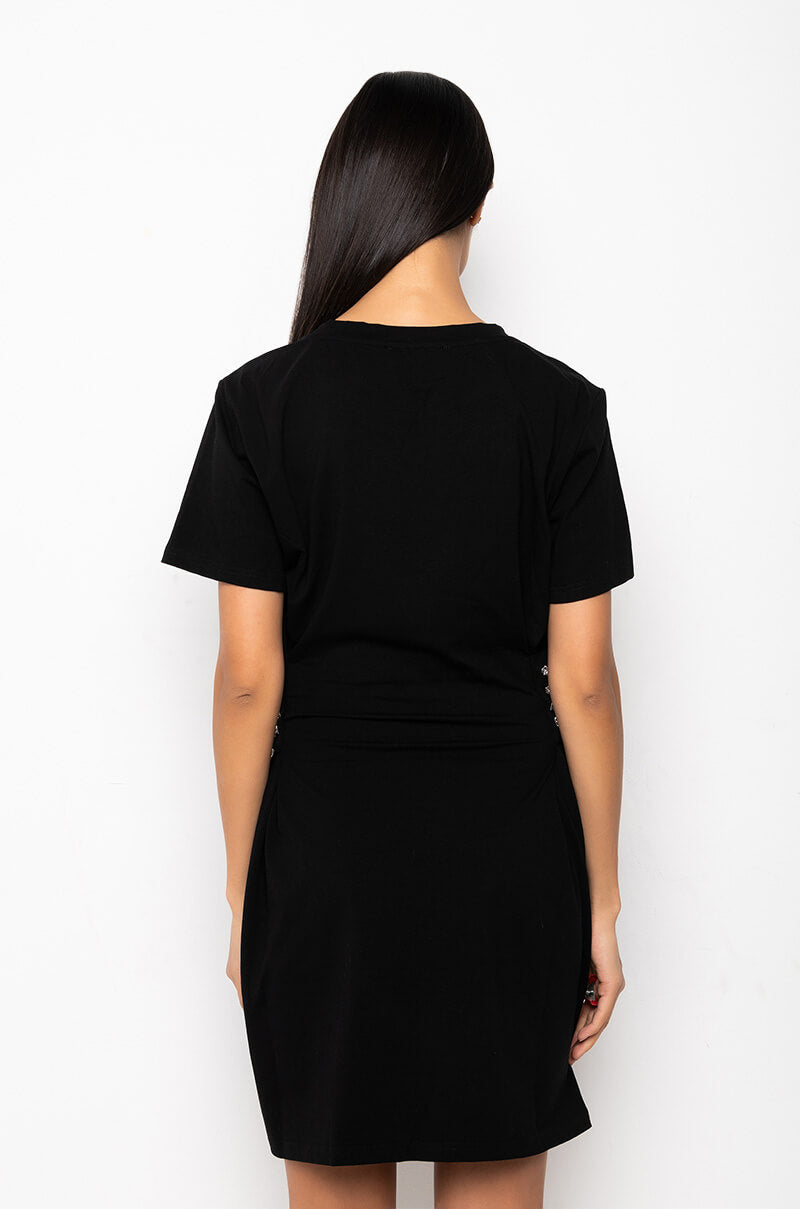LUCKY YOU GRAPHIC T SHIRT DRESS