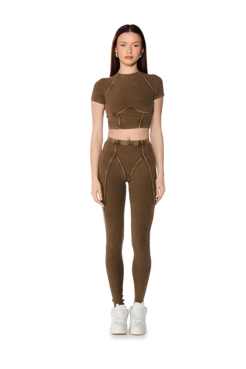 LUCY MINERAL WASH LEGGINGS