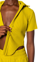 LUCY SHORT SLEEVE BUTTON DOWN