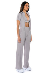 LUCY SHORT SLEEVE BUTTON DOWN