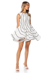 LUISA WAVE MINI DRESS
