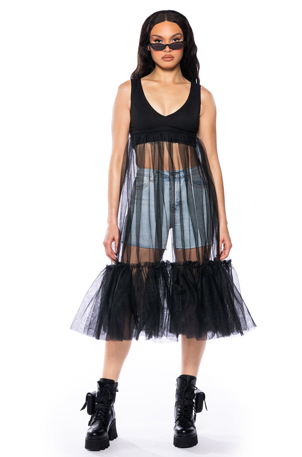 LUNA LAYERED CHIFFON TOP