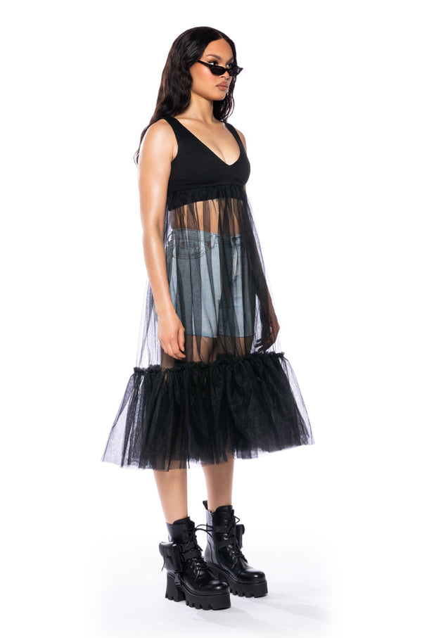 LUNA LAYERED CHIFFON TOP