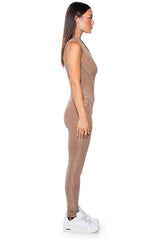 MADDELYN ZIP FRONT CATSUIT