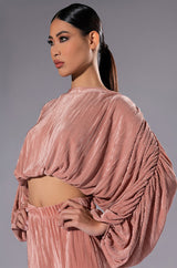 MADE YOU BLUSH CINCHED TOP