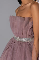 MAKE A MOVE TULLE MINI DRESS