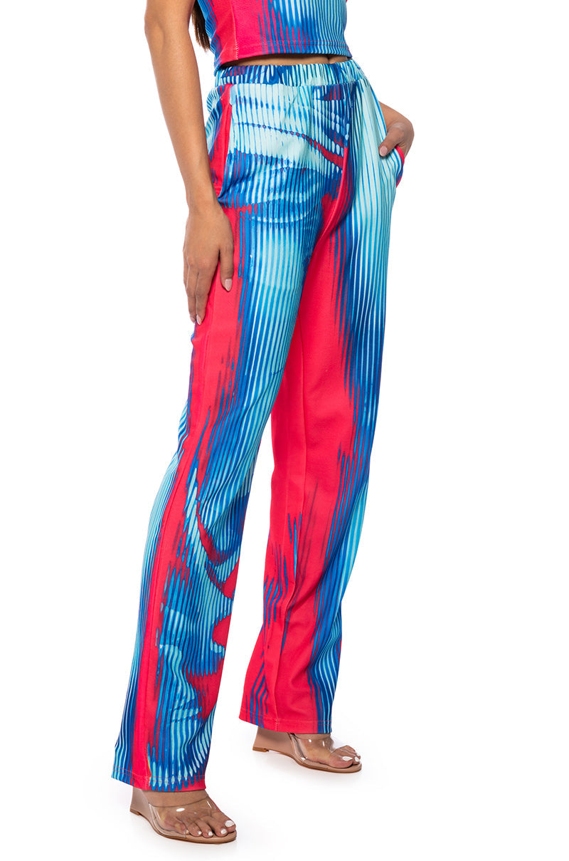 MAKE ME BELIEVE WIDE LEG PANT SET