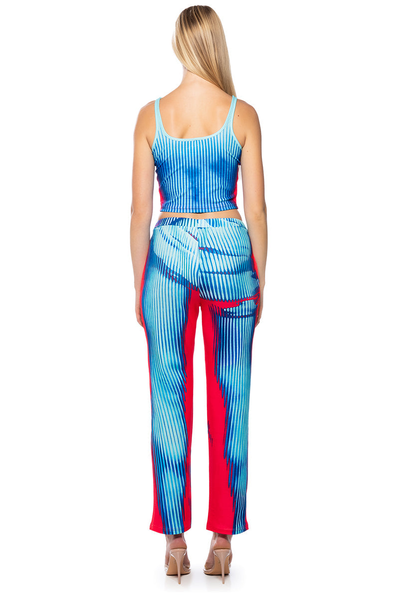 MAKE ME BELIEVE WIDE LEG PANT SET