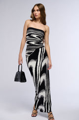 MAKING MY HEAD SPIN MAXI SKIRT