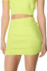 MARISSA COZY KNIT SKIRT