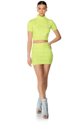 MARISSA COZY KNIT SKIRT