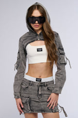 MARLEY CARGO MINI SKIRT