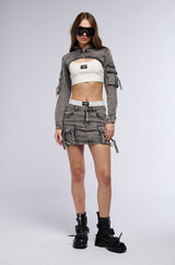 MARLEY CARGO MINI SKIRT