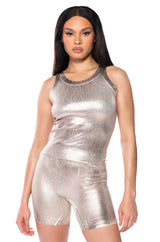 MELTED METALS BASIC LOUNGE TANK
