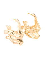 MELTING AWAY HOOP EARRING