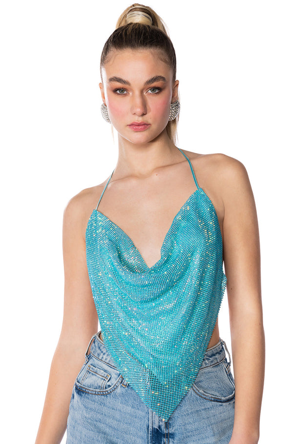 MIAMI ON THE LINE CHAINMAIL TOP
