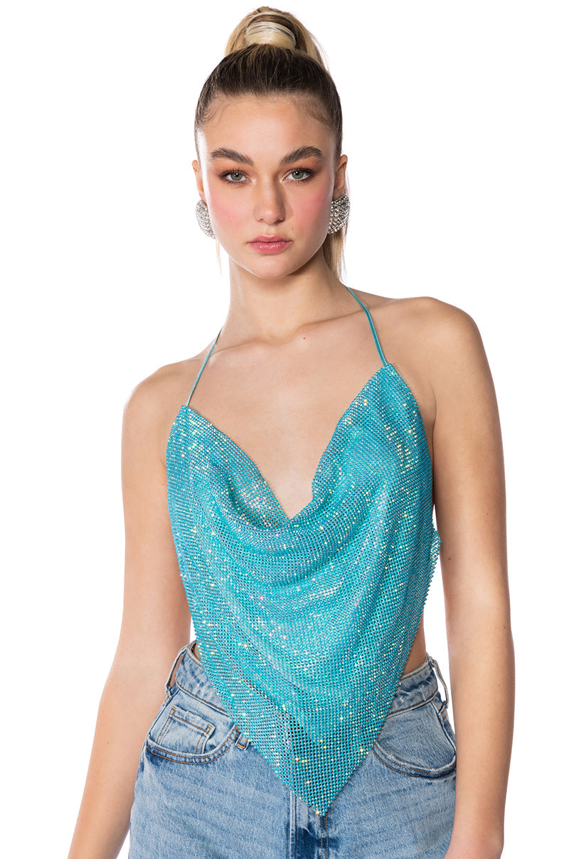 MIAMI ON THE LINE CHAINMAIL TOP