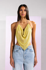 MIAMI ON THE LINE CHAINMAIL TOP