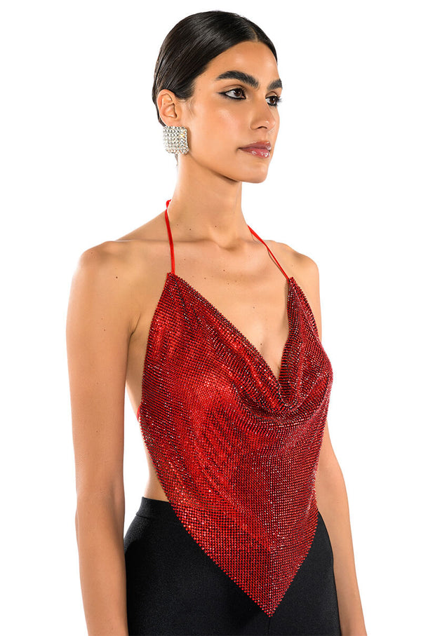 MIAMI ON THE LINE CHAINMAIL TOP