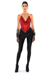 MIAMI ON THE LINE CHAINMAIL TOP