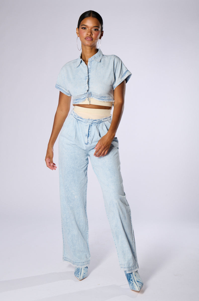 MIDDAY PARK DATE HIGH WAIST TROUSER