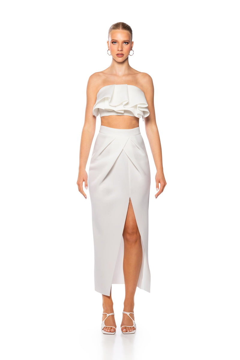 RINNA RUFFLE TOP