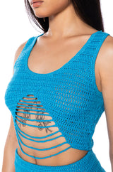 MILLI CUTOUT SLEEVELESS TANK
