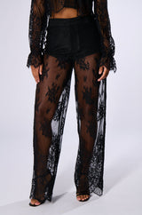 MISS ME YET LACE TROUSER