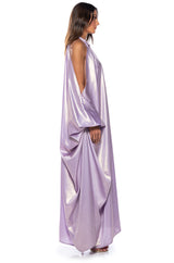 EYES ON ME TIE SHOULDER MAXI DRESS