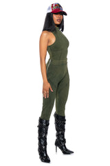 MODEL OFF DUTY SLEEVELESS BODYSUIT