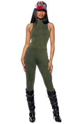 MODEL OFF DUTY SLEEVELESS BODYSUIT