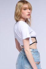 MONROE CORSET T SHIRT