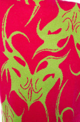 MUSHU GRAPHIC SWEATER MINI DRESS