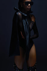 MY SPRING FLING BOW DETAIL MESH BODYSUIT