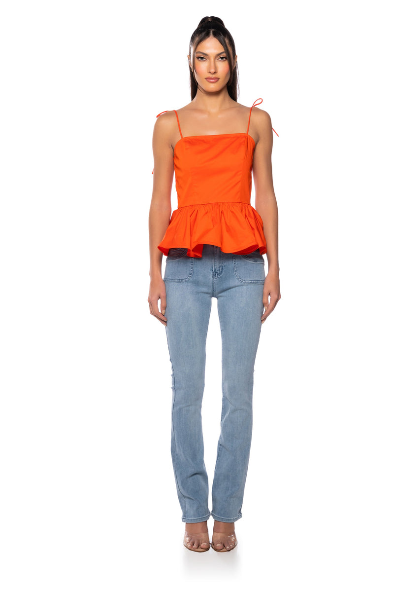 MYSTERY IN YOUR MIND LOW RISE FLARE JEANS