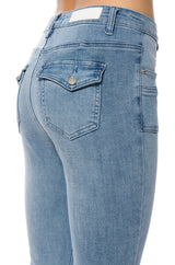 MYSTERY IN YOUR MIND LOW RISE FLARE JEANS