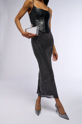 NEED THE BLING EMBELLISHED MAXI SKIRT