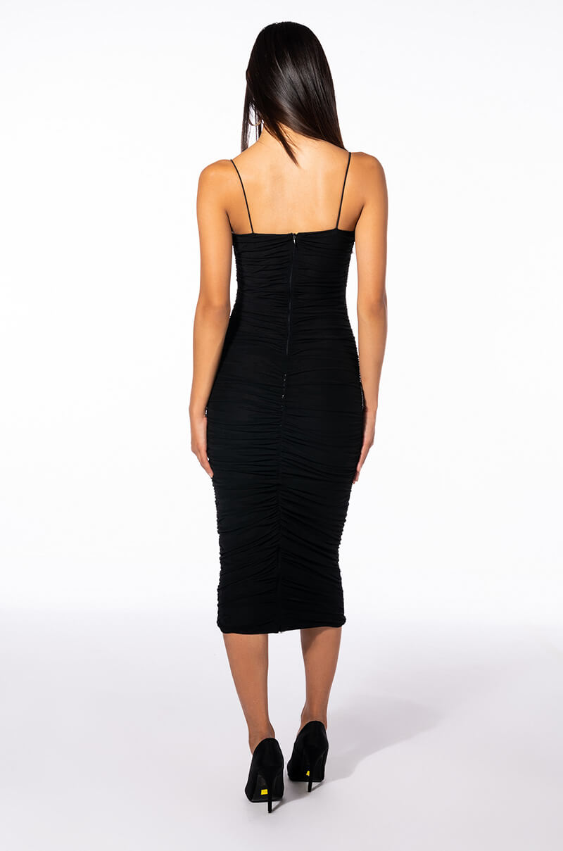 NEVER GO BACK MIDI DRESS